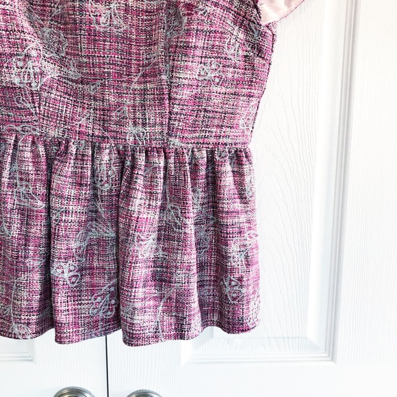 Lena Medoyeff Peplum Silk Blouse - Picture 4 of 5